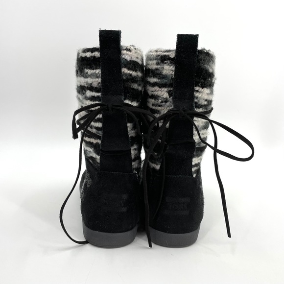 Toms black and white weather resistant boots - Picture 5 of 12